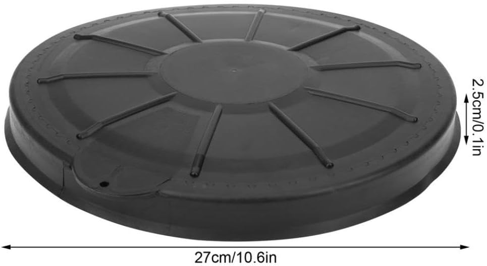 Round Compartment Cover Accessory Compatible with Plastic Canoeing Kayak Dedicated Storage Warehouse