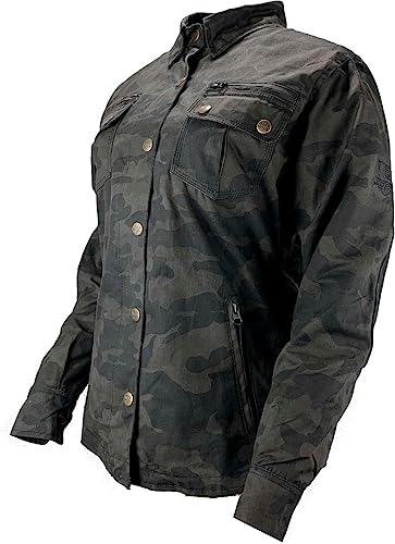 Veste textile de moto dames Military Jack idéale pour vos trajets urbains quotidiens