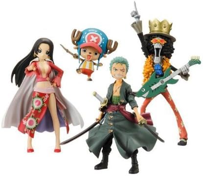 TAMASHII NATIONS Bandai One Piece Half Age Toy Figures, Set of 8, Volume #2