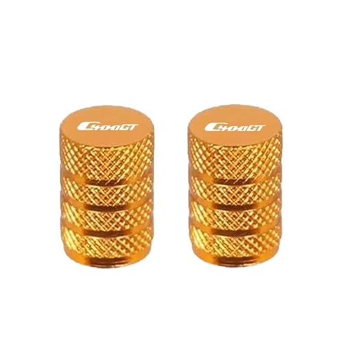 Bouchons de valve de pneu universels pour moto BMW C400GT 2019-2025 or