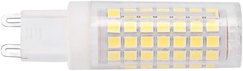 Miniatura 7 de Luz LED de maíz, 6W 85V-265V 88LED Bombilla de maíz Iluminación de luz para iluminación decorativa del hogar (G9-blanco cálido)