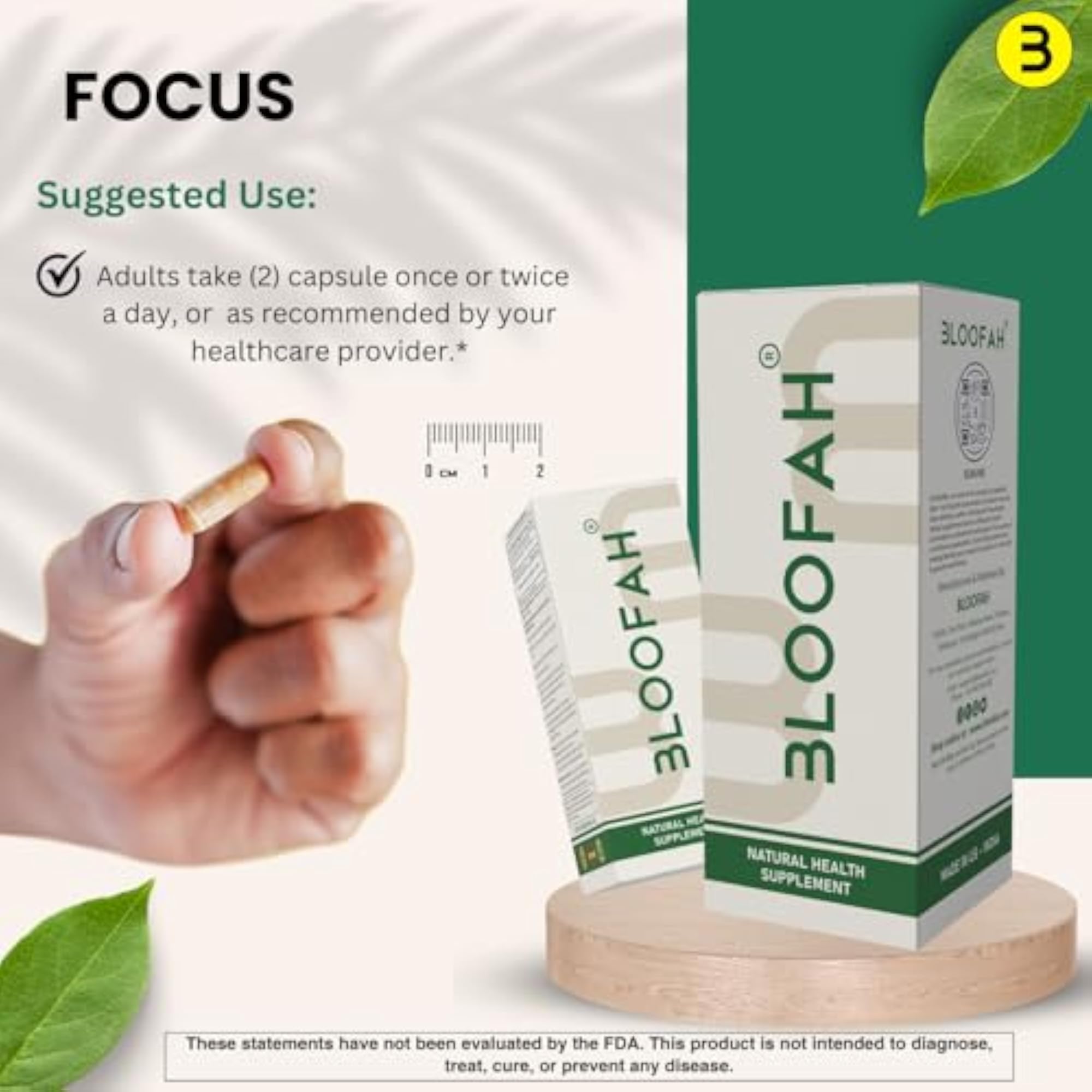 Bloofah Turmeric Cucumin Capsules 1000mg - 120 Count Herbal Supplement