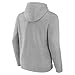 Fanatics Men's Gray San Francisco 49ers Primary Logo Team Lockup Fitted Pullover Hoodie