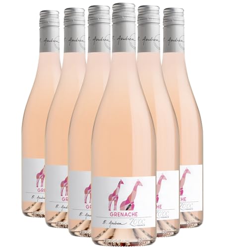 Pays d'Oc Zo'Oc Grenache rosado 2024 - Bruno Andreu - IGP - Languedoc Rosellón - Francia - Variedades de uva Grenache - 12x75cl