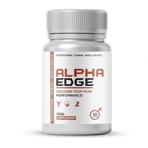 Alpha Edge Capsules Supplement Advanced Vitality Stamina & Energy Support Formula 60 Capsules