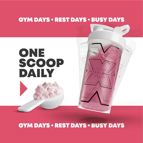 Image of Peak Revival-X Creatine Monohydrate Powder + Electrolyte Hydration Salt Powder, Sour Watermelon - Gluten-Free, Vegan, Non-GMO Supplement, 5000mg (5g) Per Serving, 30 Servings, 324g Per Container