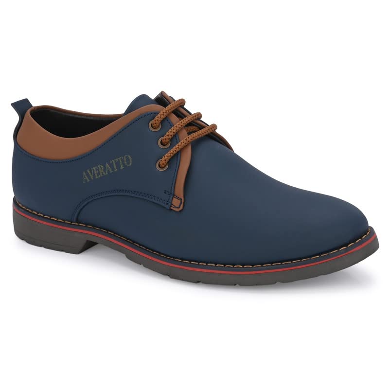 Averatto Blue Office Wear & Semi Formal Shoe for Mens (A9904) (B0C1T69NL7) Amazon Price History, Amazon Price Tracker