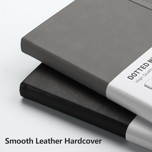 Image of RETTACY Dotted Journal Notebook, 192 Pages, A5 Medium Size (5.7'' x 8.3'')