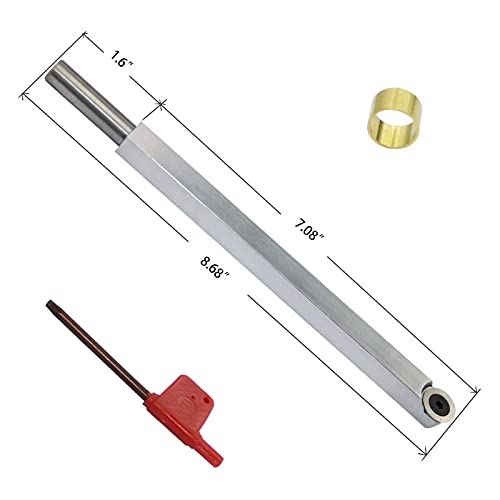 Cincel para Torneado de Madera 7.08 Pulgadas Carburo miniatura 2