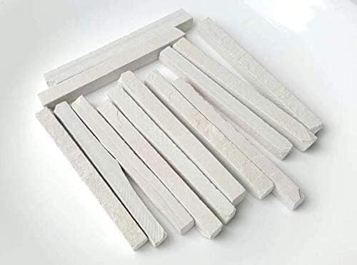 Click2Get White Slate Pencils, Natural Lime Stone Slate Chalk Pencil (Pack Of 20)
