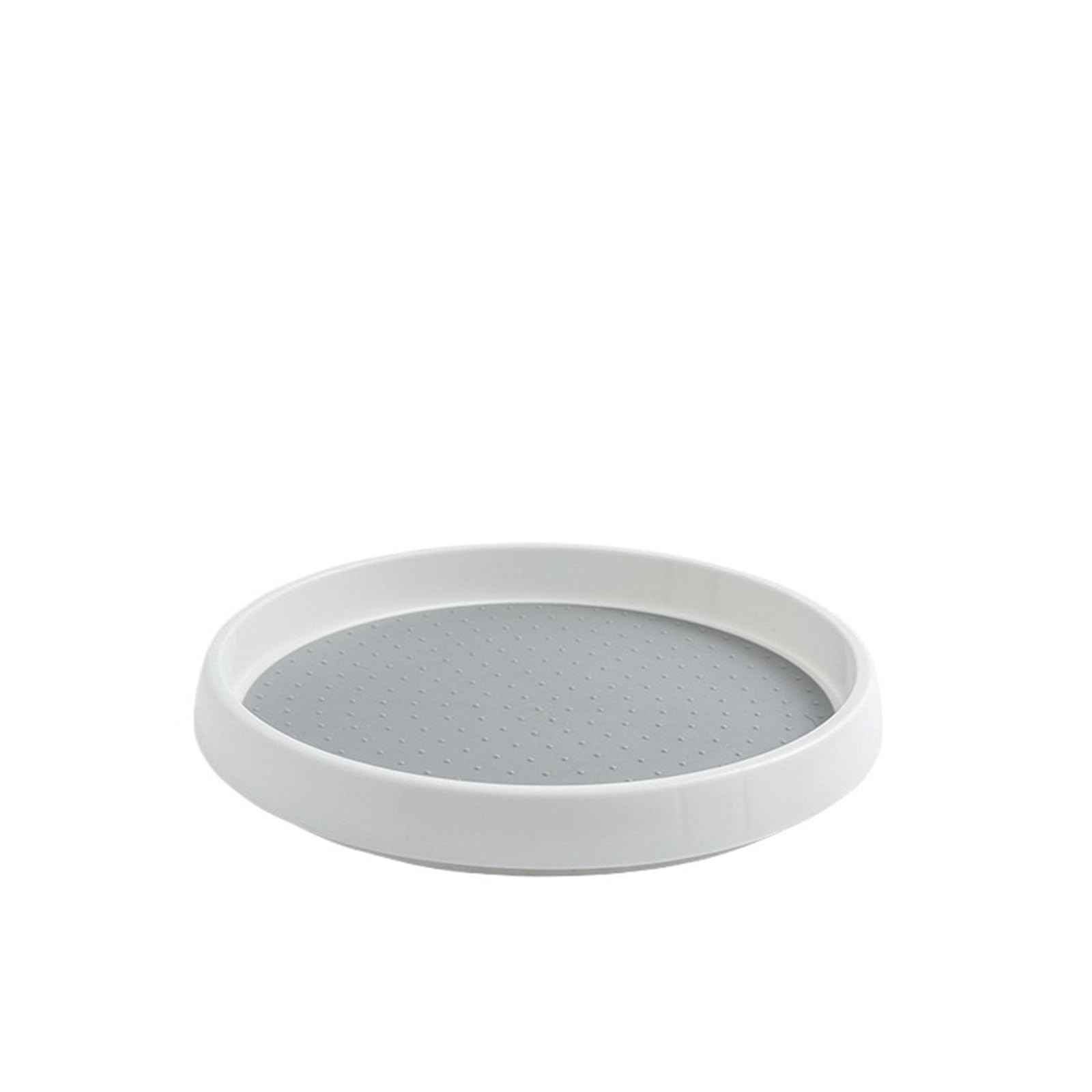 Estante giratorio antideslizante for condimentos de cocina, 2 unidades, for almacenamiento vajilla, redondo, multiusos para Nevera, Cocina(3.5x30cm)
