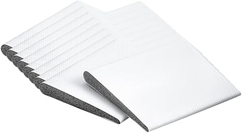 KS Hardware Sellos de esquina de puerta (paquete de 16, blanco)