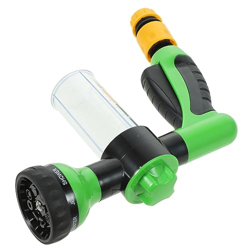 ibasenice Dog Bathing Sprayer Nozzle Garden Hose Attachment Sprayer Easy Install