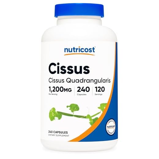 Nutricost Cissus Quadrangularis (1200mg) 240 Capsules, 120 Servings