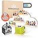 Produktbild Heldenzimmer - Tonie Regal Wolke Weiß [GRATIS Tragetasche] - Für Toniebox Regal bis 20 Figuren - Tonie Regal Mädchen und Junge - Perfekte Tonie Aufbewahrung im Kinderzimmer