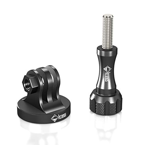 Chronos Aluminum Alloy CNC Metal GoPro Tripod Adapter / Monopod Mount with Aluminum
