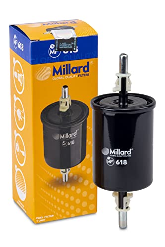 Millard Filters Filtro de Combustible para Coche MF618 163x60x8x8 mm Global Quality