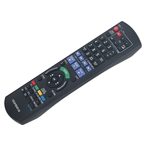 VINABTY N2QAYB000130 Replacement Remote Control Compatible with Panasonic N2QAYB000130 DVD Recorder DMR-EX77 DMR-EX87 DMR-EX98 DMR-EX98V DMR-EZ47 DMR-EZ47V DMR-EZ47-VEBK DMR-EZ47-VEBS DMR-EZ48 - Image 3