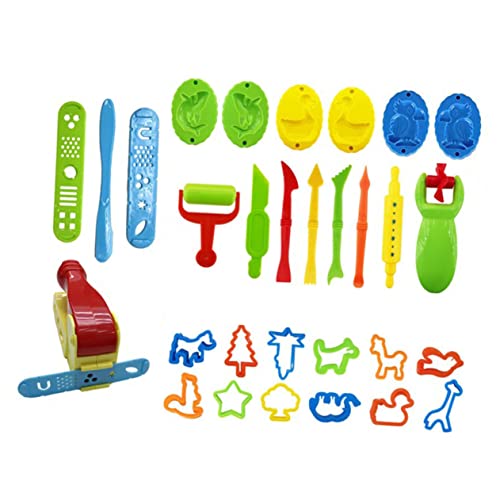 KOMBIUDA Juego De 30 Moldes De Plastilina Para Accesorios Educativos De Juego DIY Para Actividades Creativas En Casa Juguetes De Aprendizaje Para Pequeños