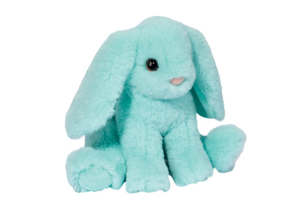 Douglas Mint Green Easter Bunny Mini Soft Plush Stuffed Animal Toy