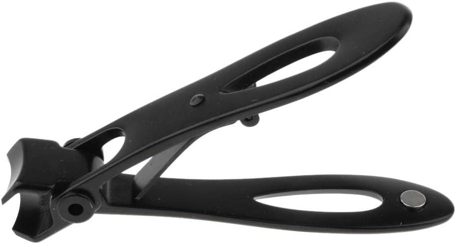 Java Trade Stainless Steel Nail Clipper Cutter Trimmer Manicure Pedicure Care Scissors Black