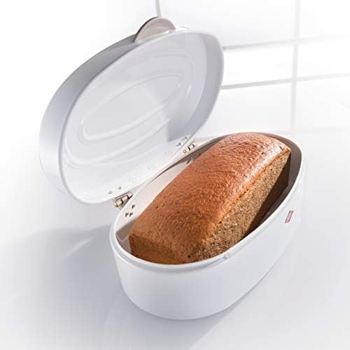 Wesco Elly Bread Box, Steel, Red, 9 x 12 x 16 cm