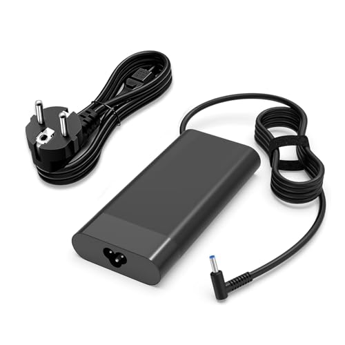 Zosam 90 W 19,5 V 4,62 A Caricabatterie compatibile con HP Spectre X360 13 15,Pavilion X360 11 13 14 15 17, Stream 11 13 14 Elitebook 740015-001 710413-001 PPP009C 4.5 PPP0009C 4.5 * 3,0 mm. Blue Tip