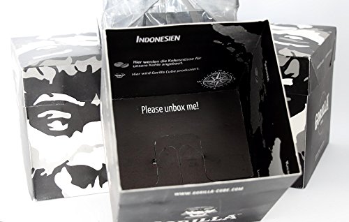 Gorilla Cube Shisha Kohle 1kg Box - 26mm Cubes – Bild 6