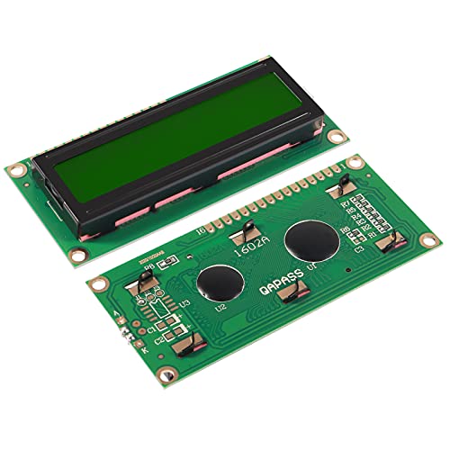 Aitrip 5 Pcs Hd44780 1602 Lcd Display Module Dc 5V 16X2 Character Lcm Green Blacklight For Arduino Also Compatible With Raspberry Pi Stm32 Diy Maker Project thumb #5