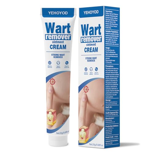 YEHOYOD Skin Tag Remover,Wart Remover,Fast Action Wart Gel Maximum Strength Cream with Salicylic