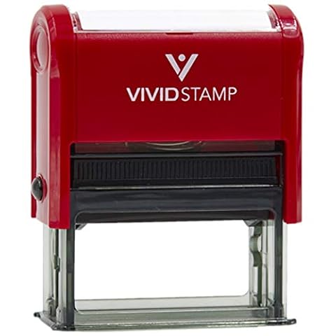 Return to Sender Not at This Address Self Inking Rubber Stamp (czerwony atrament) - XL