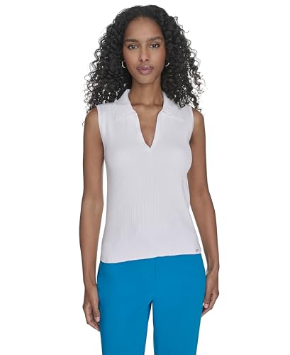 Calvin Klein Women's Suits Sweater, White, X-Large - image 1