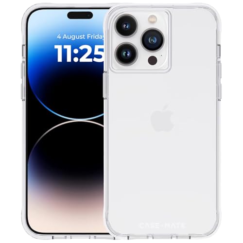 Coque iPhone 14 Pro Max Case-Mate Tough Clear MagSafe avec protection écran transparente
