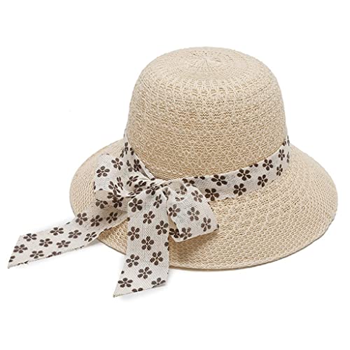 Chapeau de paille femme élégant style fisherman d'une finition soignée