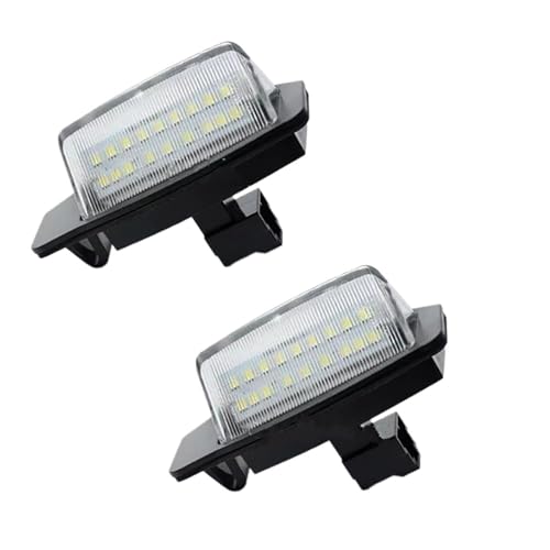 Luces LED de matrícula para Mitsubishi Lancer Sportback y Outlander