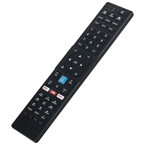 VINABTY RM-C3401 Replacement Remote Control Compatible with JVC 4K UHD Smart LED TV LT55N685A LT-55N685A LT-55N775A LT65N785A LT-65N785A LT55N775A - Image 3