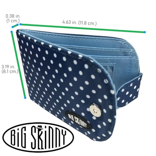 Image of Big Skinny Women's Taxicat Bi-Fold Slim Wallet, Holds Up to 25 Cards