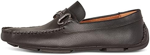 Kenneth Cole REACTION Men's Dawson Bit Driver Driving Style Loafer, Black, 9 | Image 3