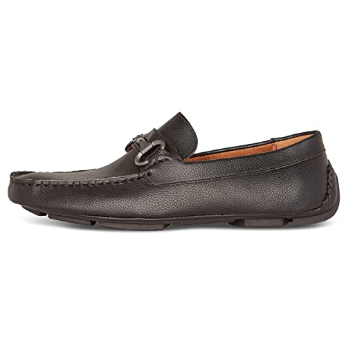 Kenneth Cole REACTION Men's Dawson Bit Driver Driving Style Loafer, Black, 84