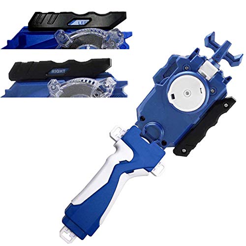 Sparking Launcher LR String Launcher Grip Battling Tops Gaming Gyro Burst Starter String Launcher, Strong Spinning Top Toys Accessories Blue