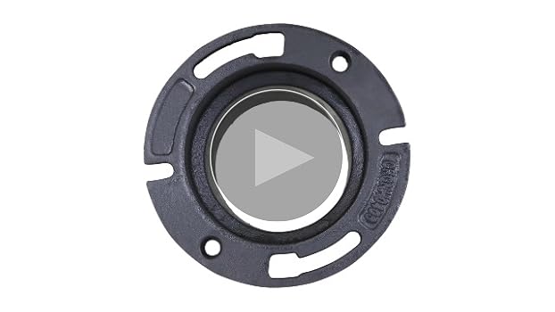 Raven DGDOI2625 Extra Heavy Cast Iron Closet Flange, 4