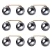 Healifty 6 Stück Perle Sicherheitsnadel Brosche Stifte Schal Kragen Hemd Stift Knöpfe Reduzieren Taille Straffer Pin Pullover Broschen für Frauen Grau Größe S