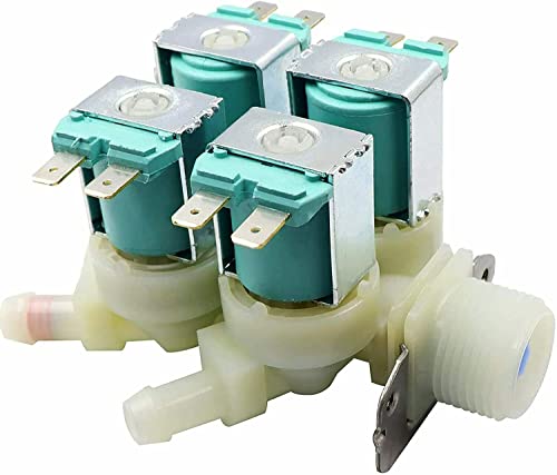 UPGRADED Lifetime Appliance 5220FR2008F Water Inlet Valve Assembly Compatible with LG & Kenmore Washer