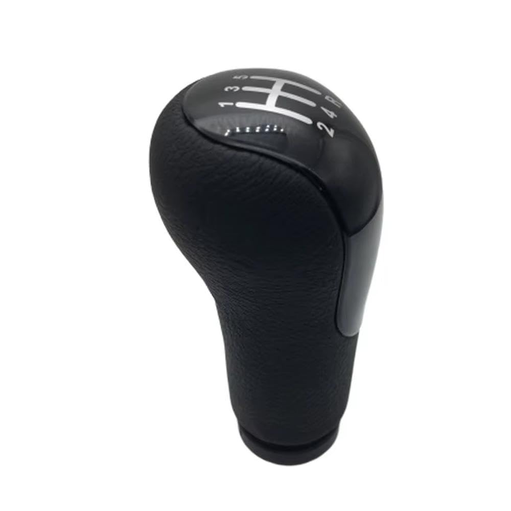 YDXHERTA for Fiesta for Fusion 2002-2008 MT 5 6 Speed Black Car Shift Gear Knob Handle Dust Cover Auto Parts(5speed Black)