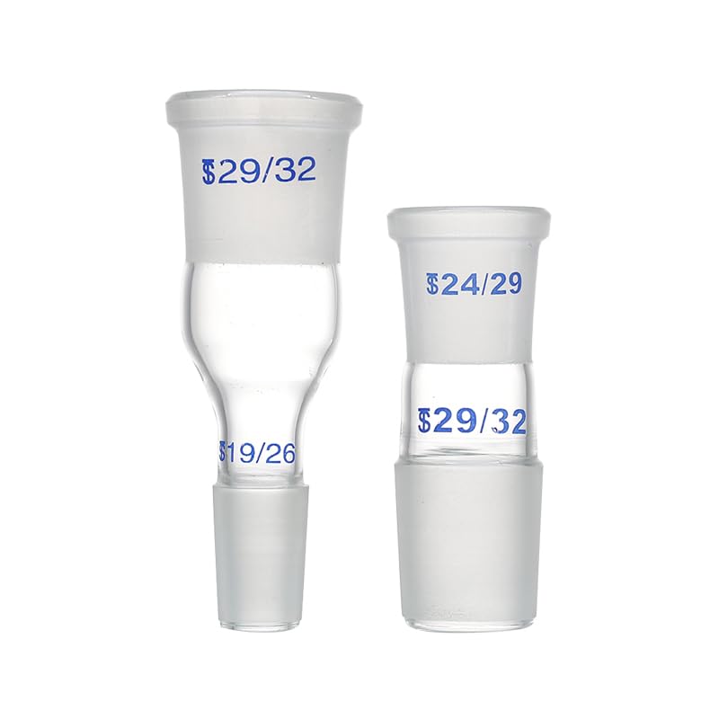 14/23 19/26 24/29 29/32 Buchse auf 19/24/29/34/40 mm Steckerverbindung Laborglas-Vergrößerungstransferadapter(24-29 to 50-40)