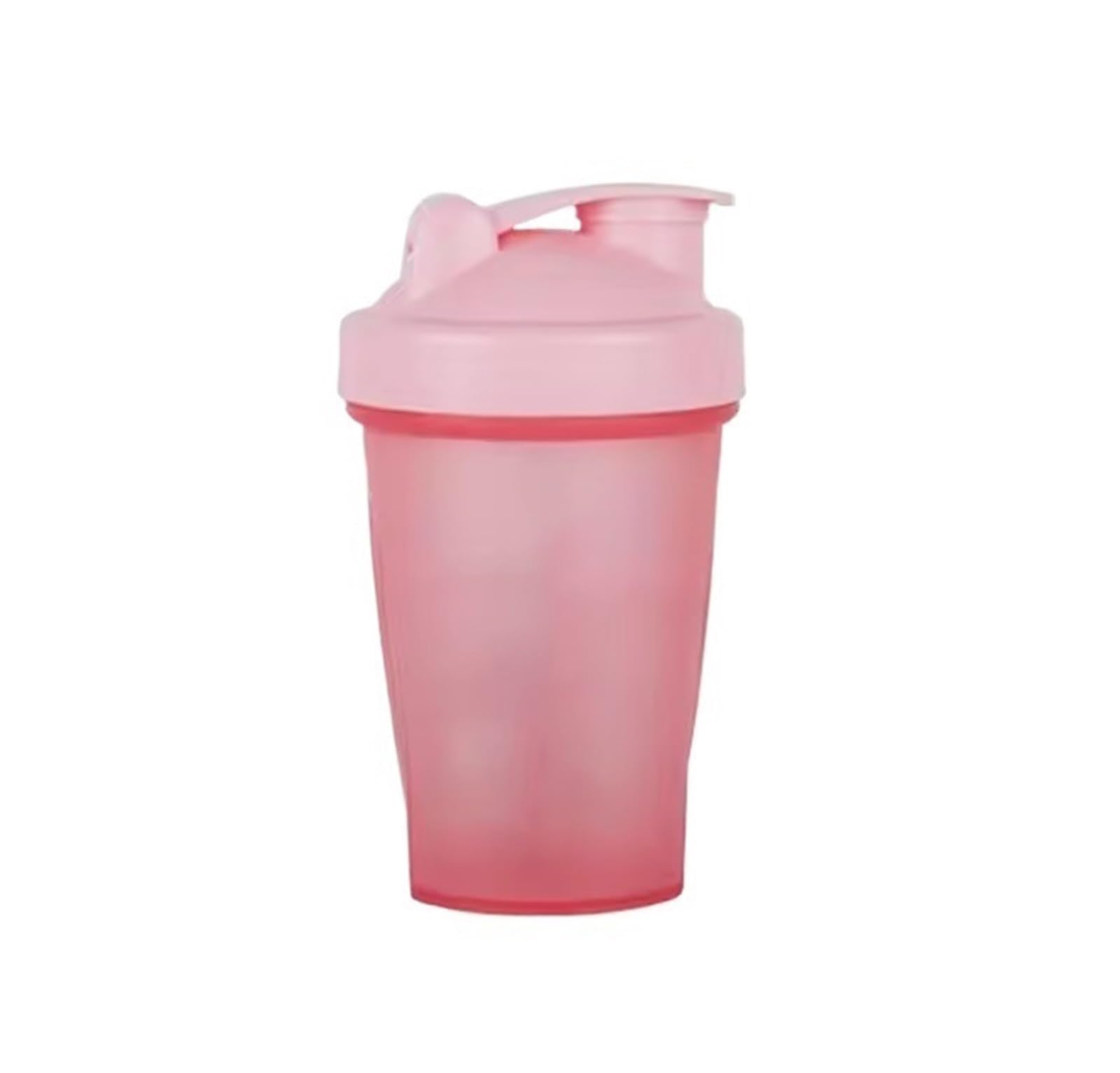 Bottiglia shaker per sport, proteine del siero di latte, in polvere, a prova di perdite, per fitness, palestra, attività all'aperto, in plastica (rosa)