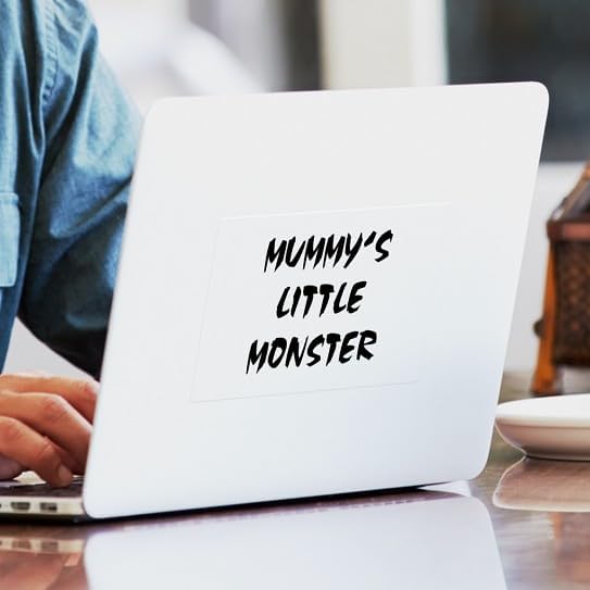 CafePress Mummy's Little Monster Rectangle Sticker Rectangle Bumper Sticker Car Decal