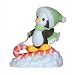 Precious Moments Oh What Fun It Is To Ride Penguin Figurine