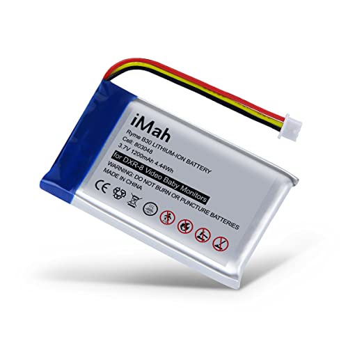Imah Replacement For Infant Optics Dxr-8 Baby Monitor Battery Sp 803048 3.7V 1200Mah Lithium-Ion Rechargeable #TOP4