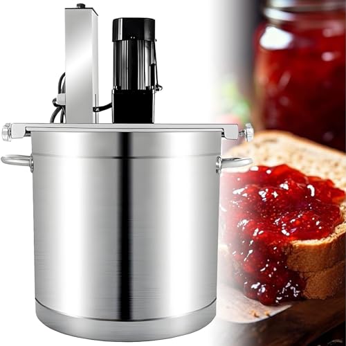 Batidora eléctrica, batidora automática comercial con velocidad ajustable para sopas, salsas y mermeladas, capacidad de 85 litros.